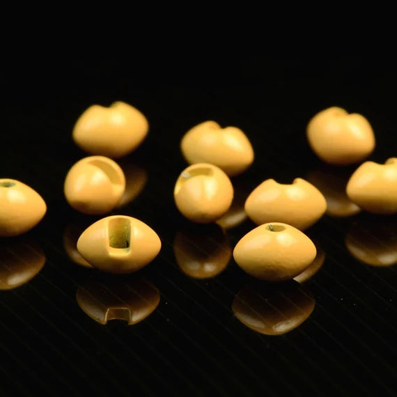 Spawn Slotted Tungsten Football Beads