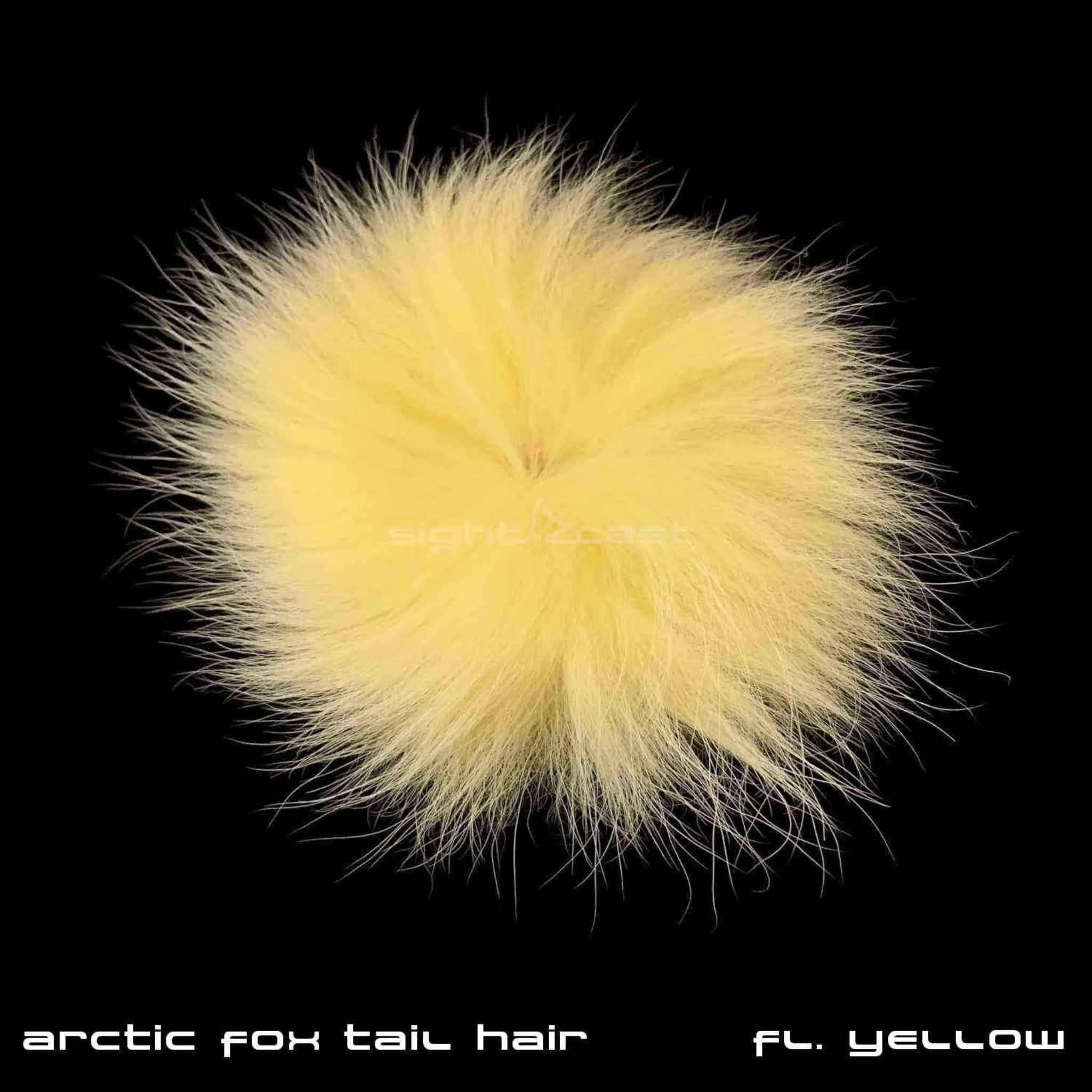 Sight Cast Arctic Fox Tail Hair