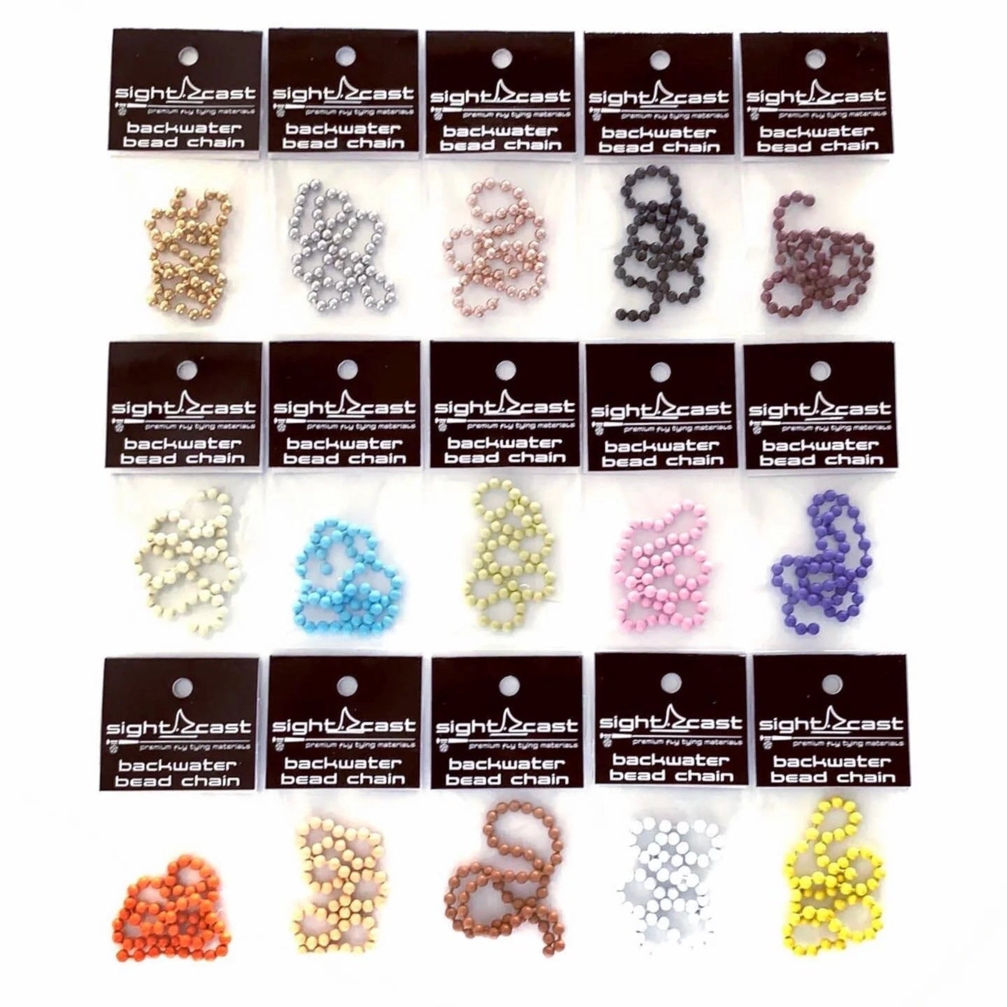 Sight Cast Backwater Bead Chain Eyes