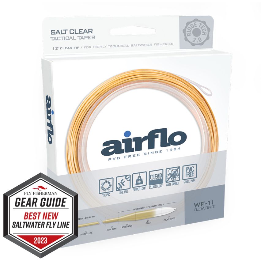 Airflo Ridge 2.0 Flats Tactical Clear Tip Fly Line