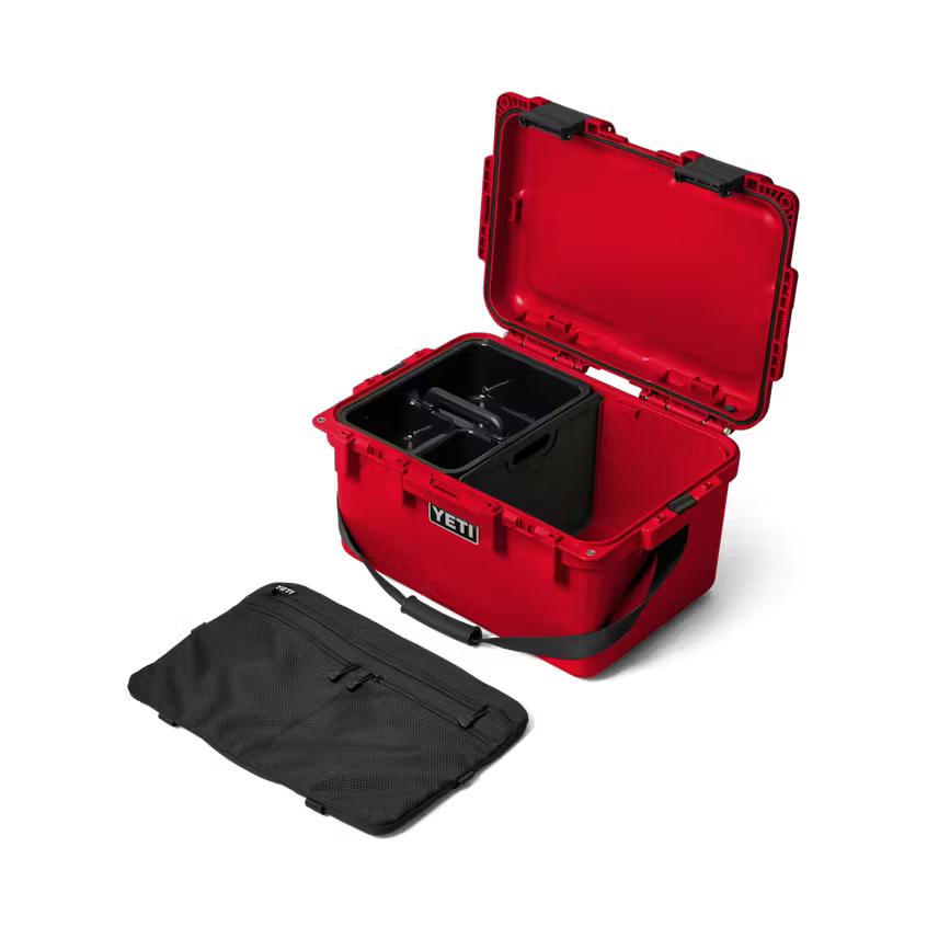 gobox 30 gear case YETI LoadOut GoBox 30 Gear Case Rescue Red