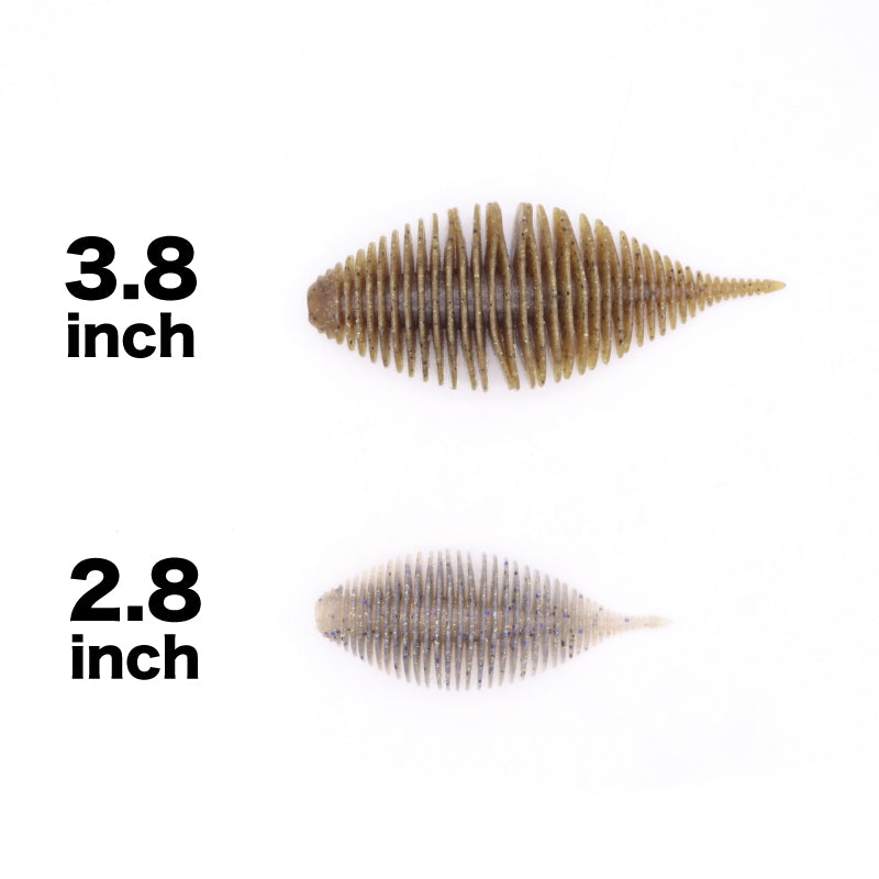 Geecrack Bellows Gill Elastomer Floating Soft Bait