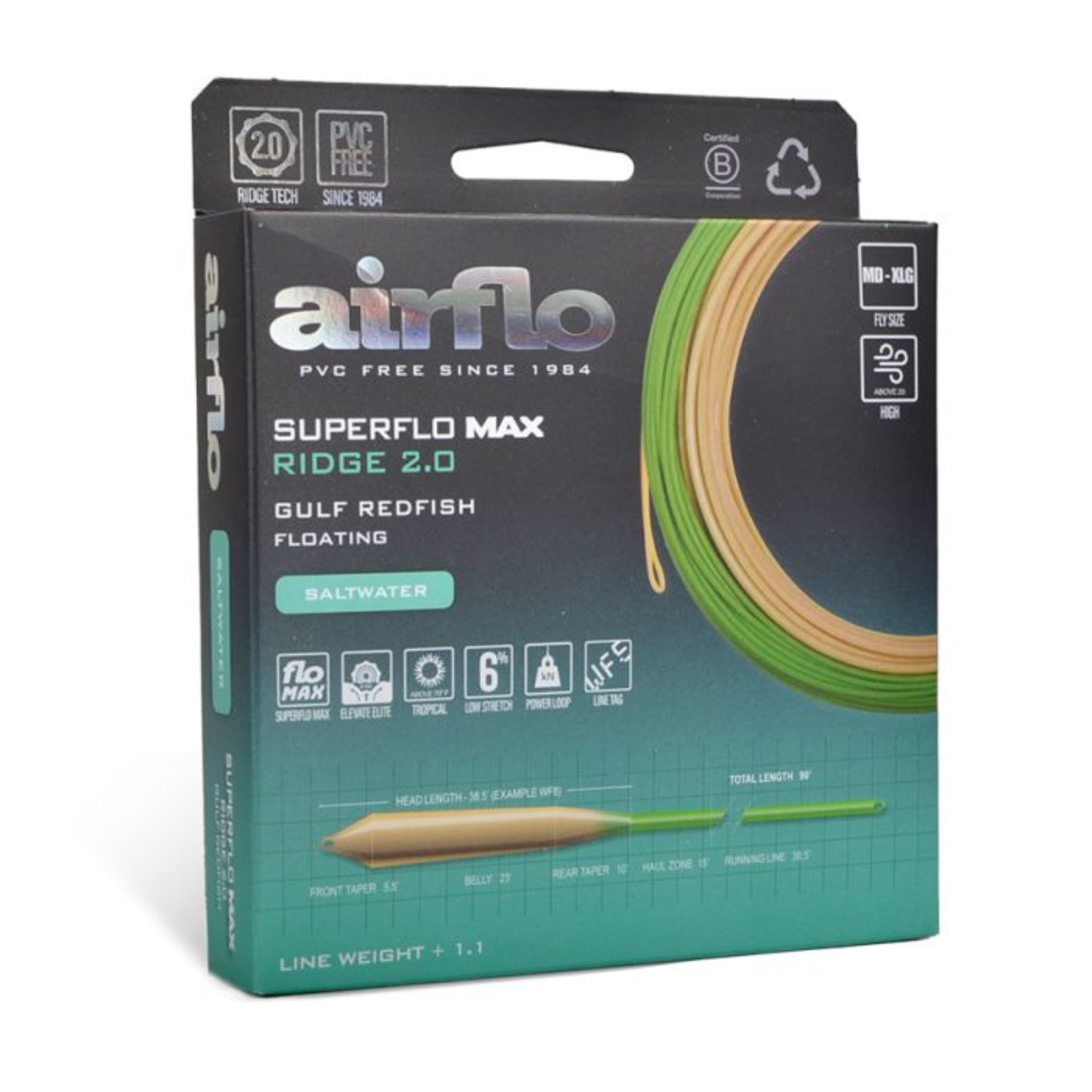Airflo Superflo Max Ridge 2.0 Gulf Redfish Fly Line